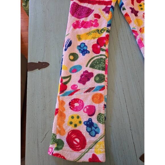 Dylan Candy Bar Youth Girls XS Small Standard Colorful Fleece PJ Bottoms Elastic - Picture 3 of 8